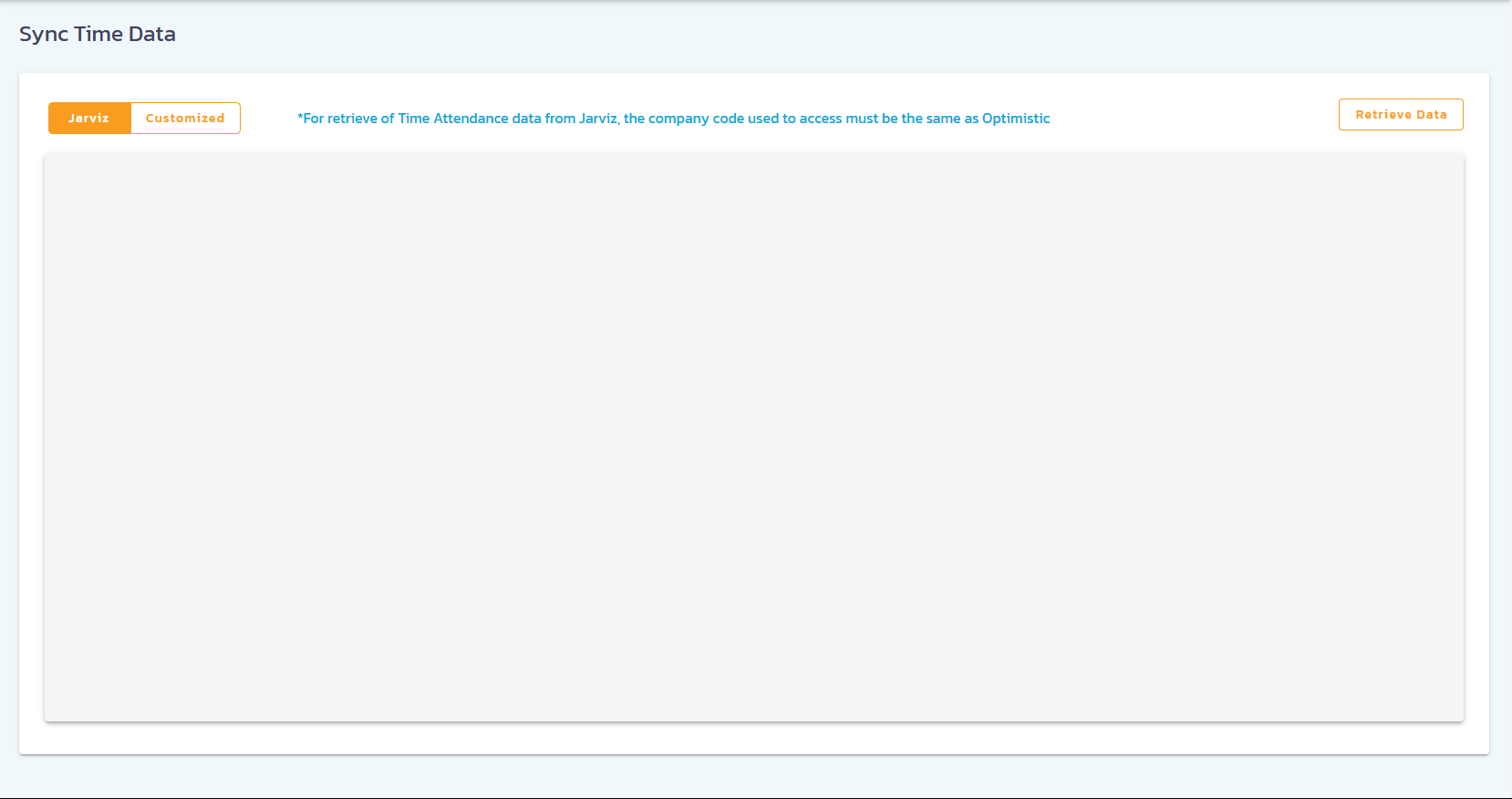 Sync Time Data การบันทึกเวลาและการลา
