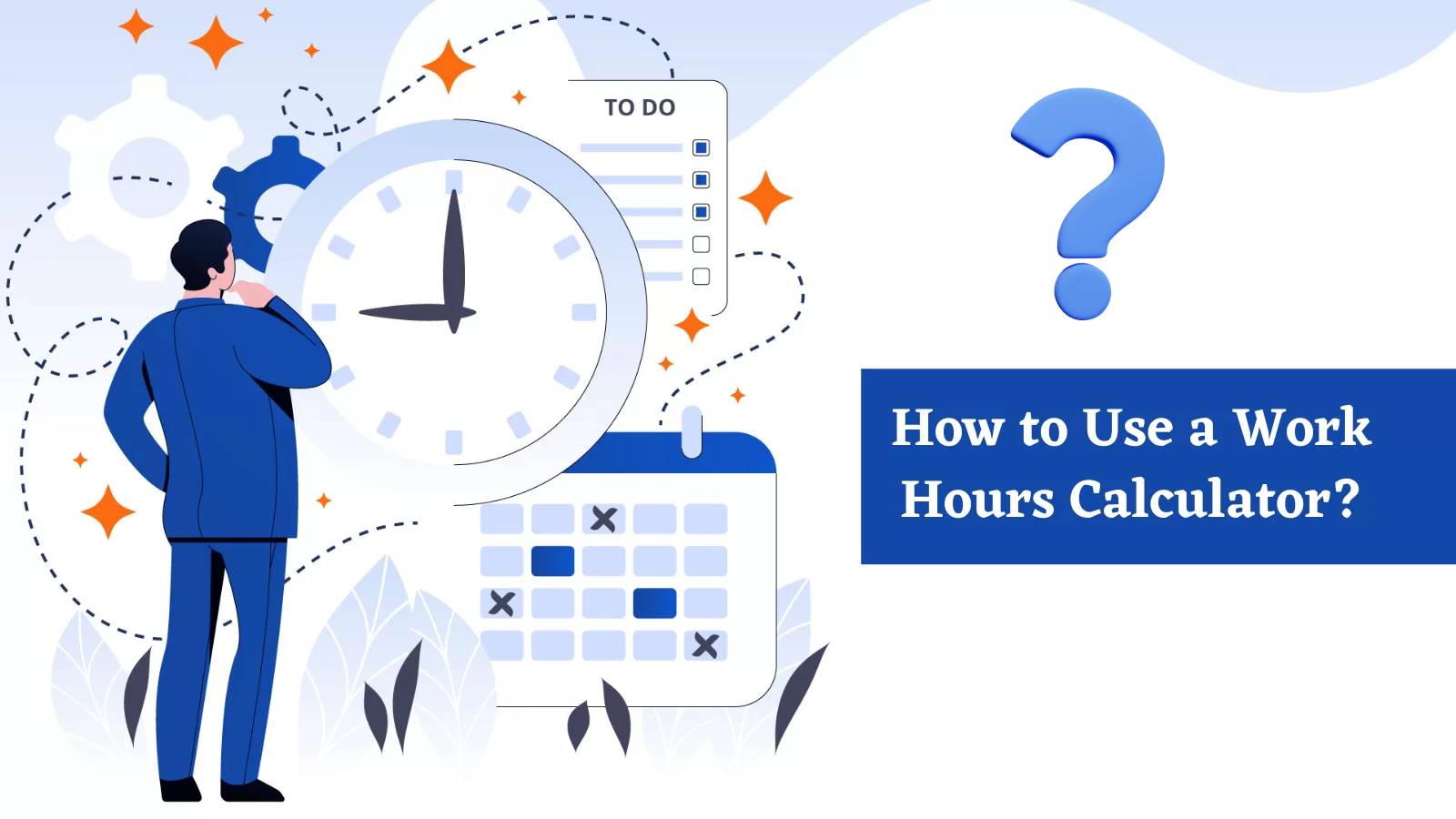 คำนวณเวลาทำงานพนักงาน