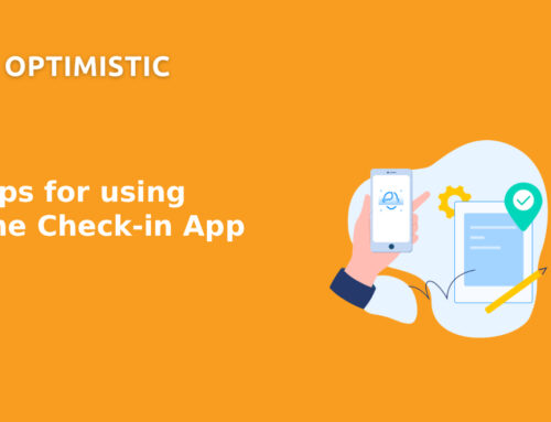 Tips for using the app to check in and out